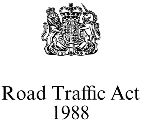 road traffic act uk